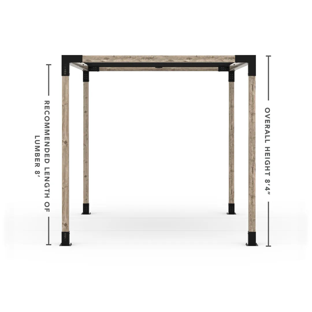 Pergola Kit mit SHADE SAIL