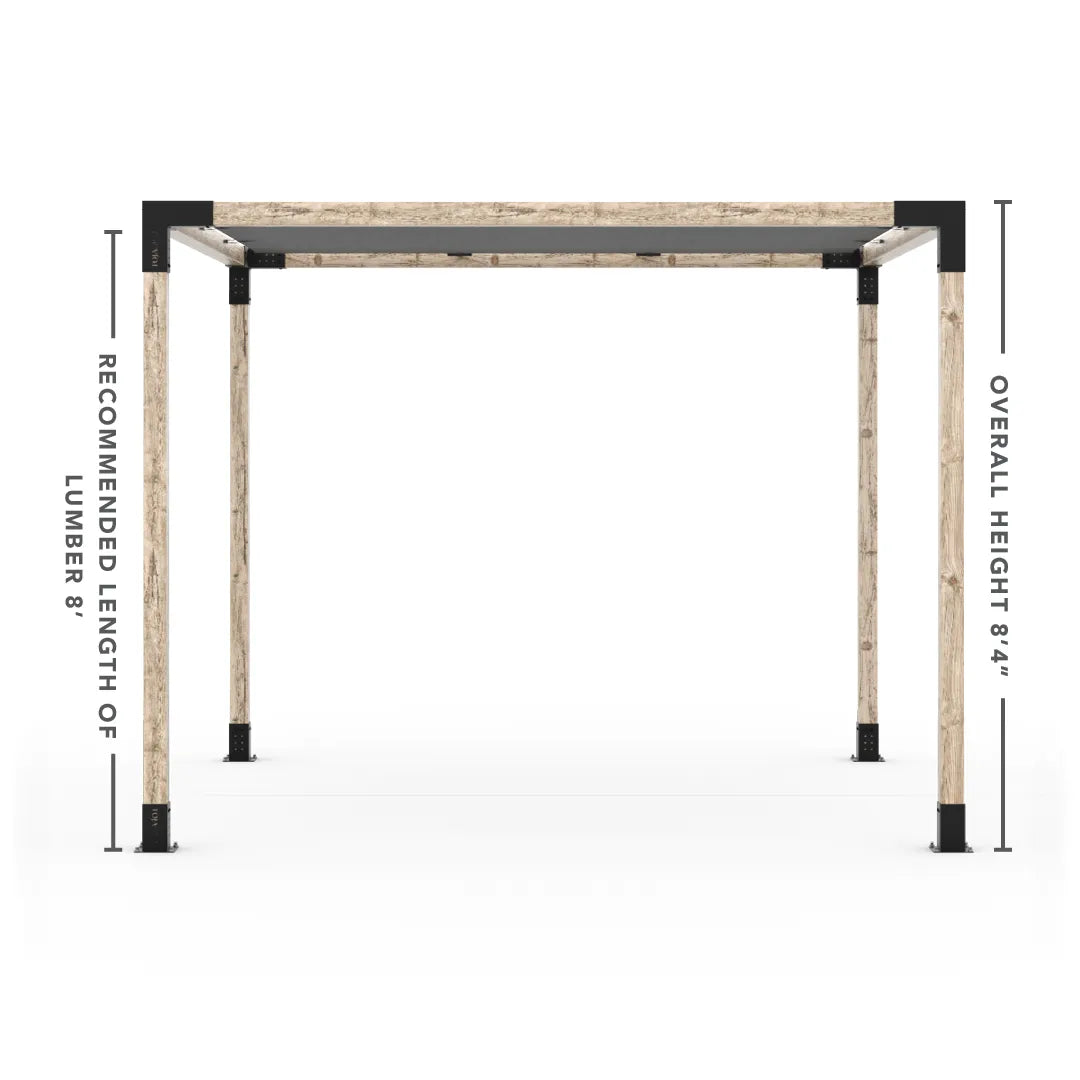Pergola Kit mit SHADE SAIL