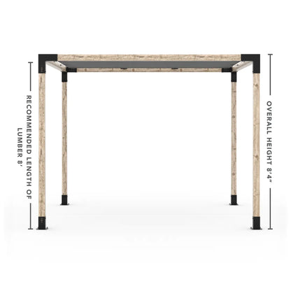 Pergola Kit mit SHADE SAIL
