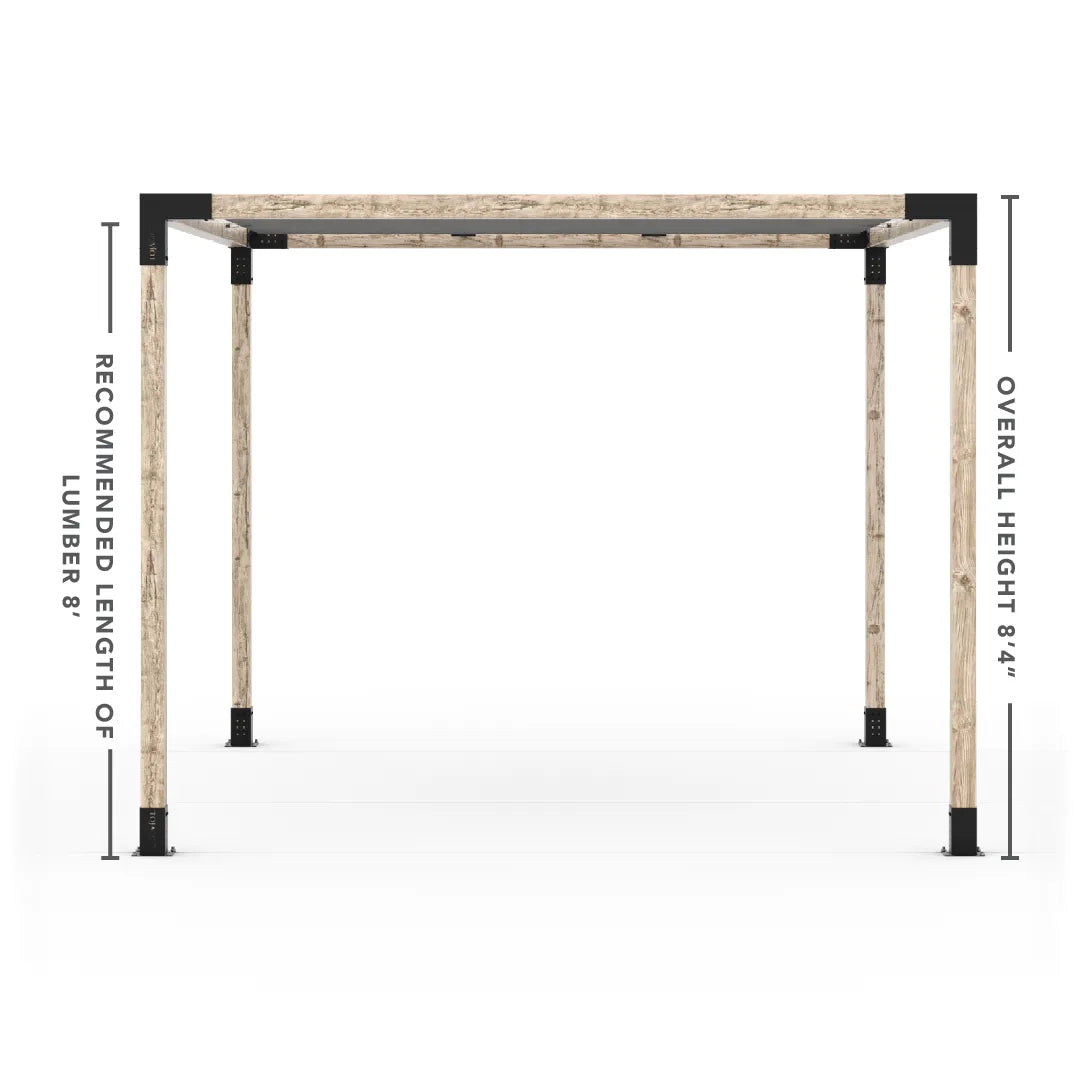 Pergola Kit mit SHADE SAIL