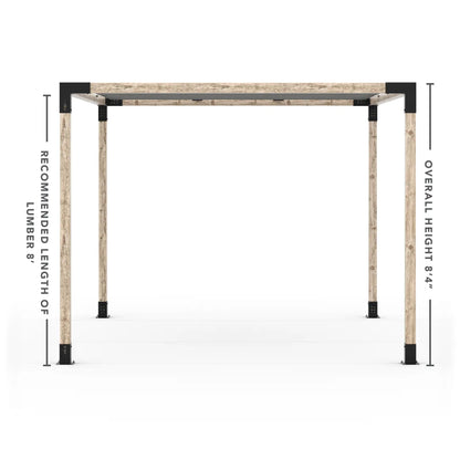 Pergola Kit mit SHADE SAIL