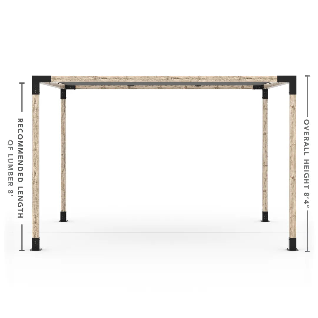 Pergola Kit mit SHADE SAIL