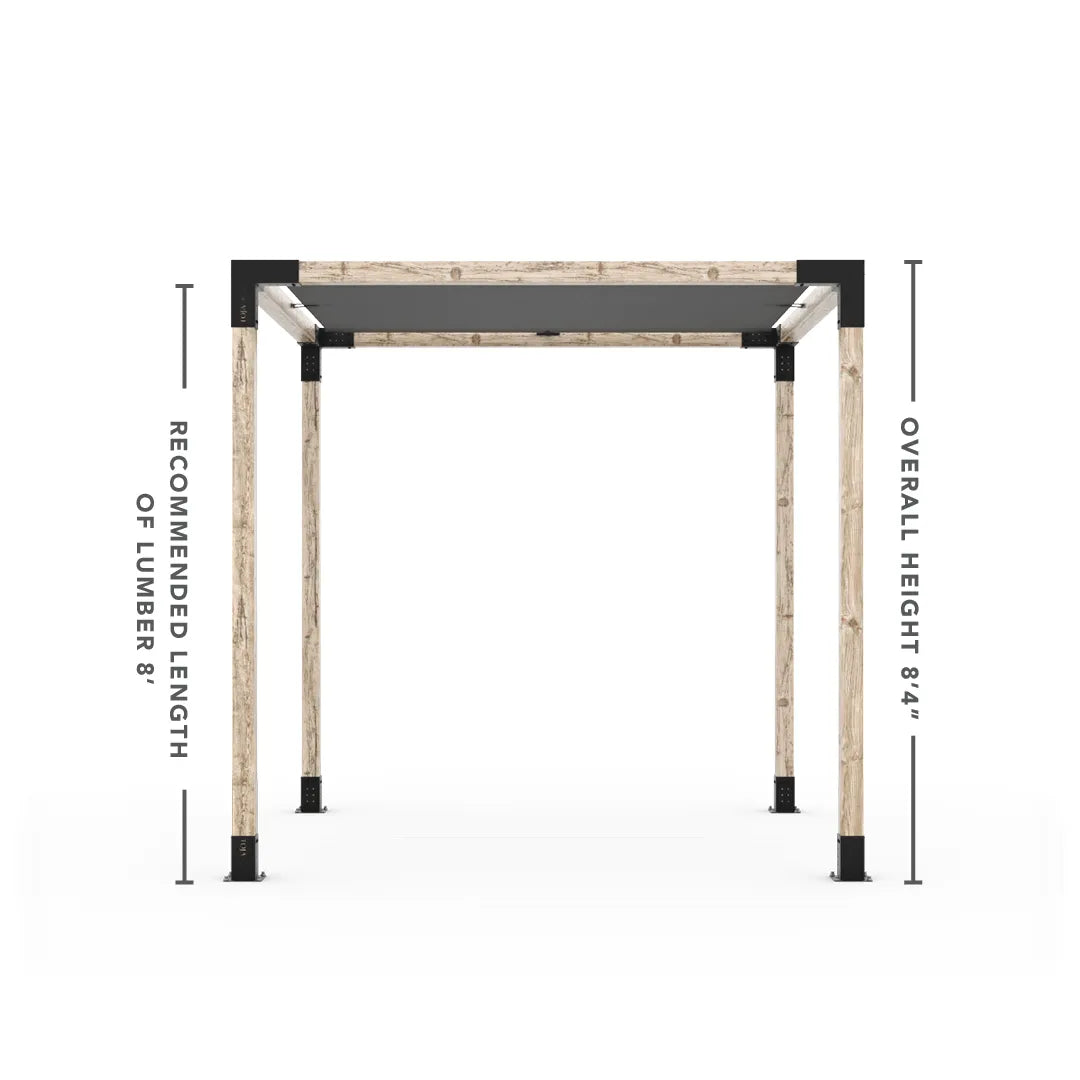 Pergola Kit mit SHADE SAIL