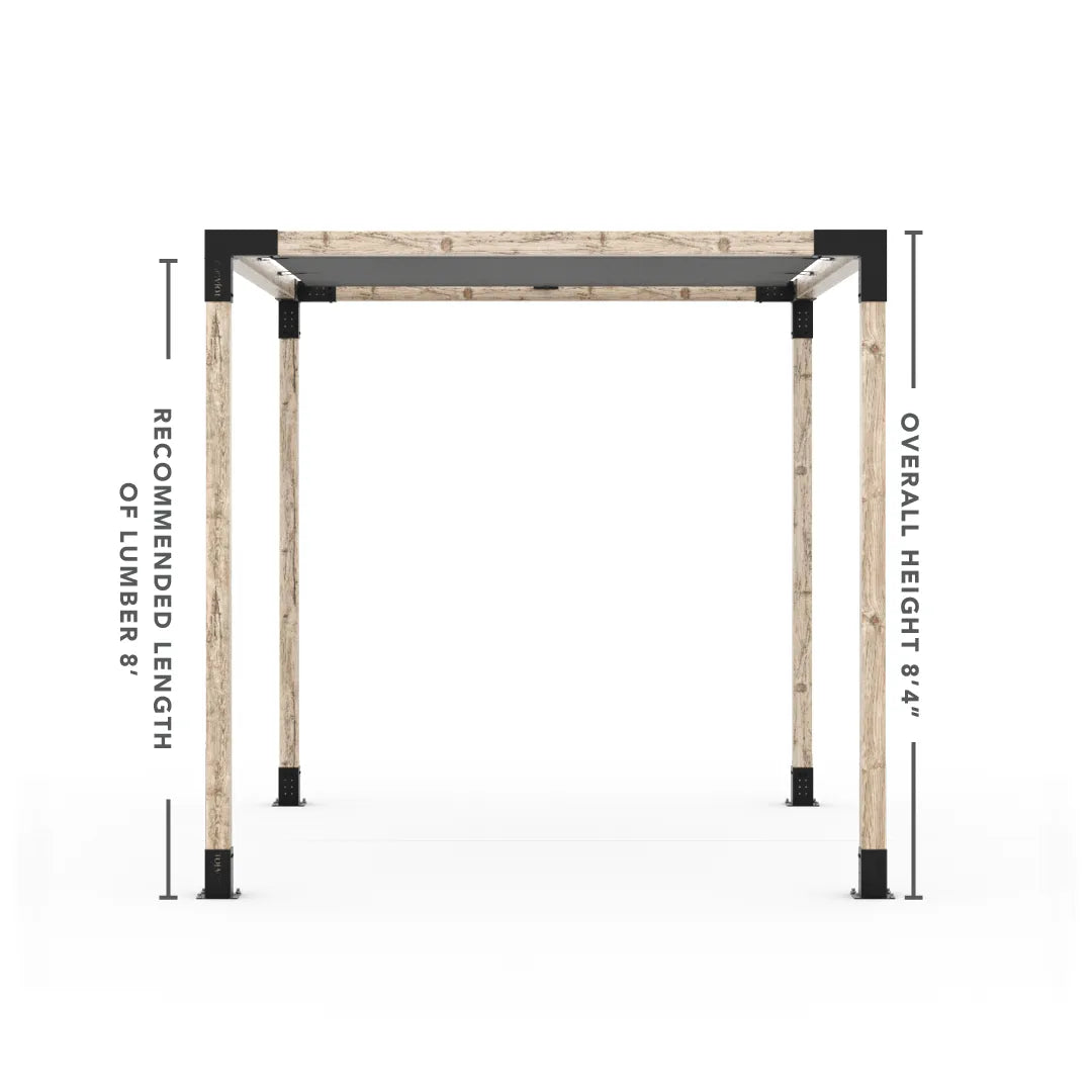 Pergola Kit mit SHADE SAIL