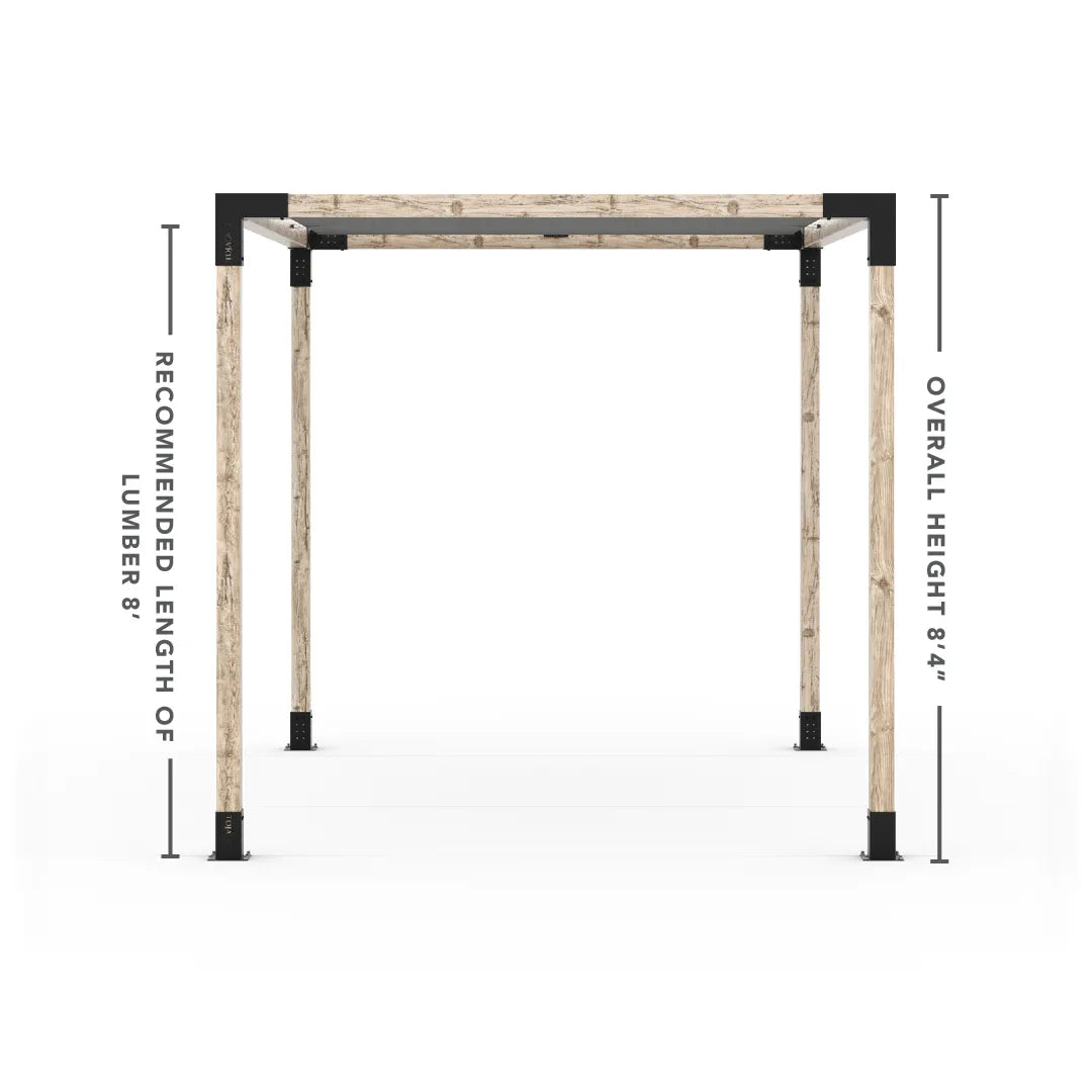Pergola Kit mit SHADE SAIL