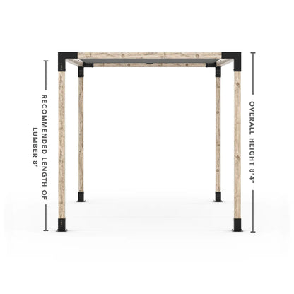 Pergola Kit mit SHADE SAIL