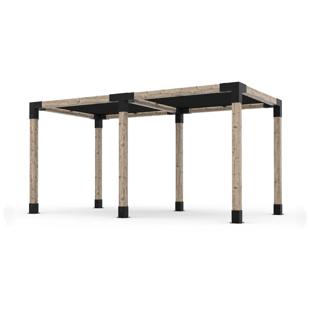 Doppeltes Pergola Kit mit 2 Shade Sail
