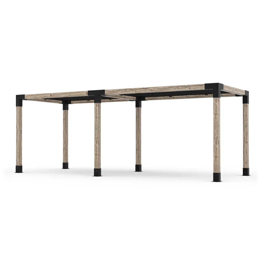 Doppeltes Pergola Kit mit 2 Shade Sail