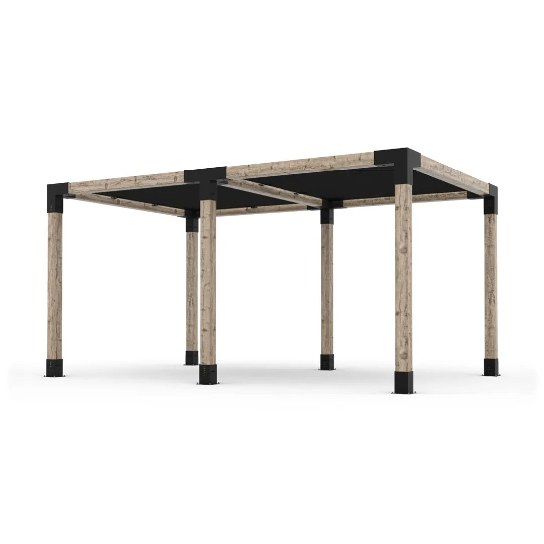 Doppeltes Pergola Kit mit 2 Shade Sail