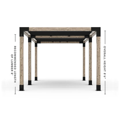 Doppeltes Pergola Kit mit 2 Shade Sail
