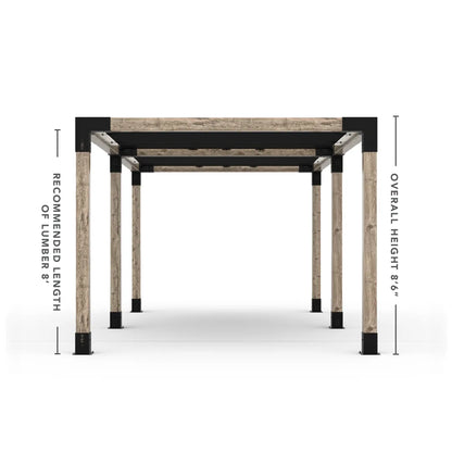Doppeltes Pergola Kit mit 2 Shade Sail