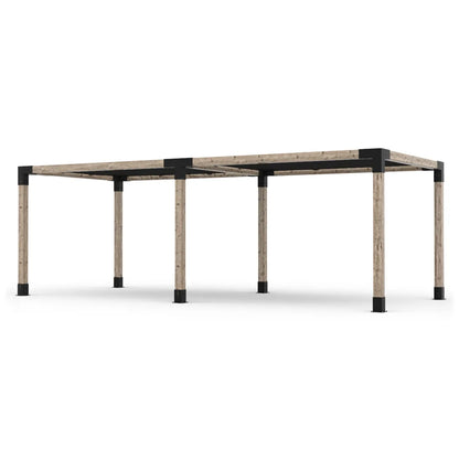 Doppeltes Pergola Kit mit 2 Shade Sail