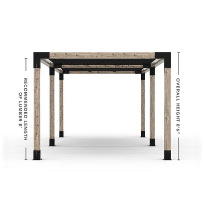 Doppeltes Pergola Kit mit 2 Shade Sail