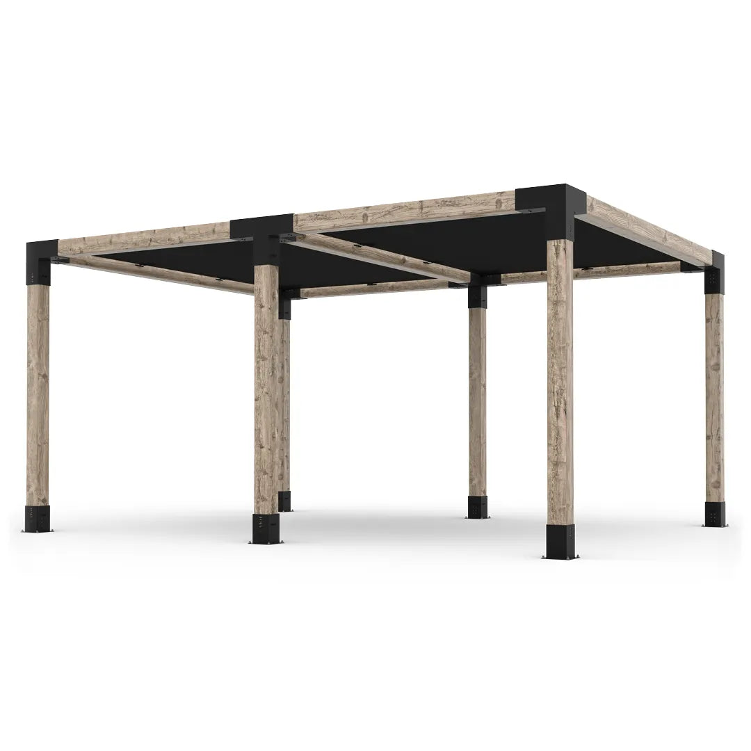 Doppeltes Pergola Kit mit 2 Shade Sail