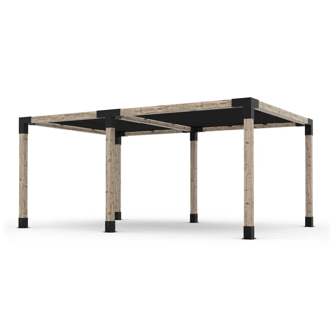 Doppeltes Pergola Kit mit 2 Shade Sail