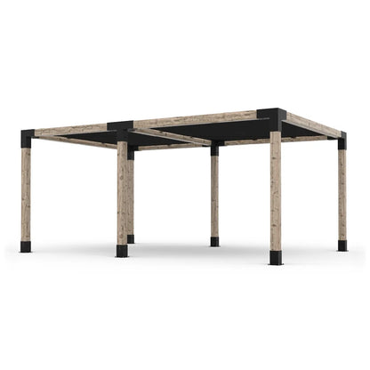 Doppeltes Pergola Kit mit 2 Shade Sail