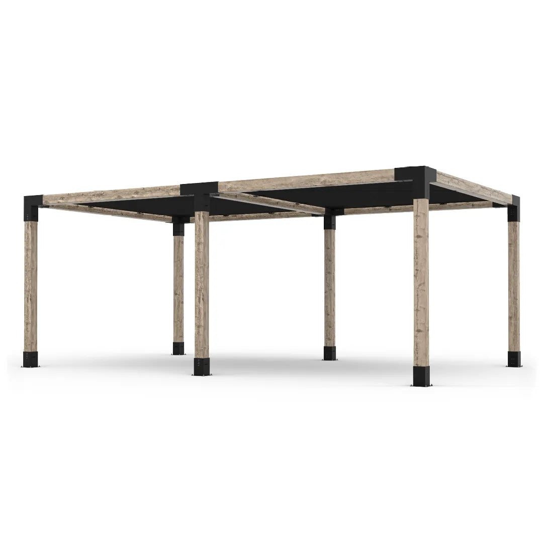 Doppeltes Pergola Kit mit 2 Shade Sail