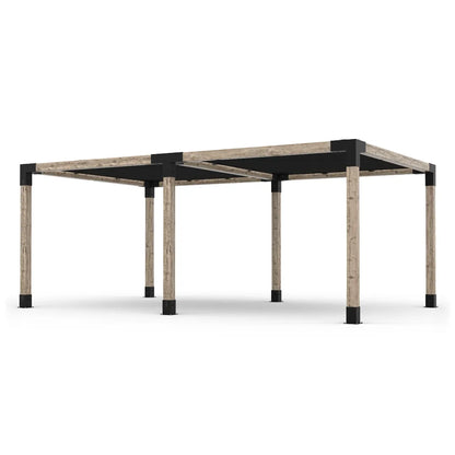 Doppeltes Pergola Kit mit 2 Shade Sail