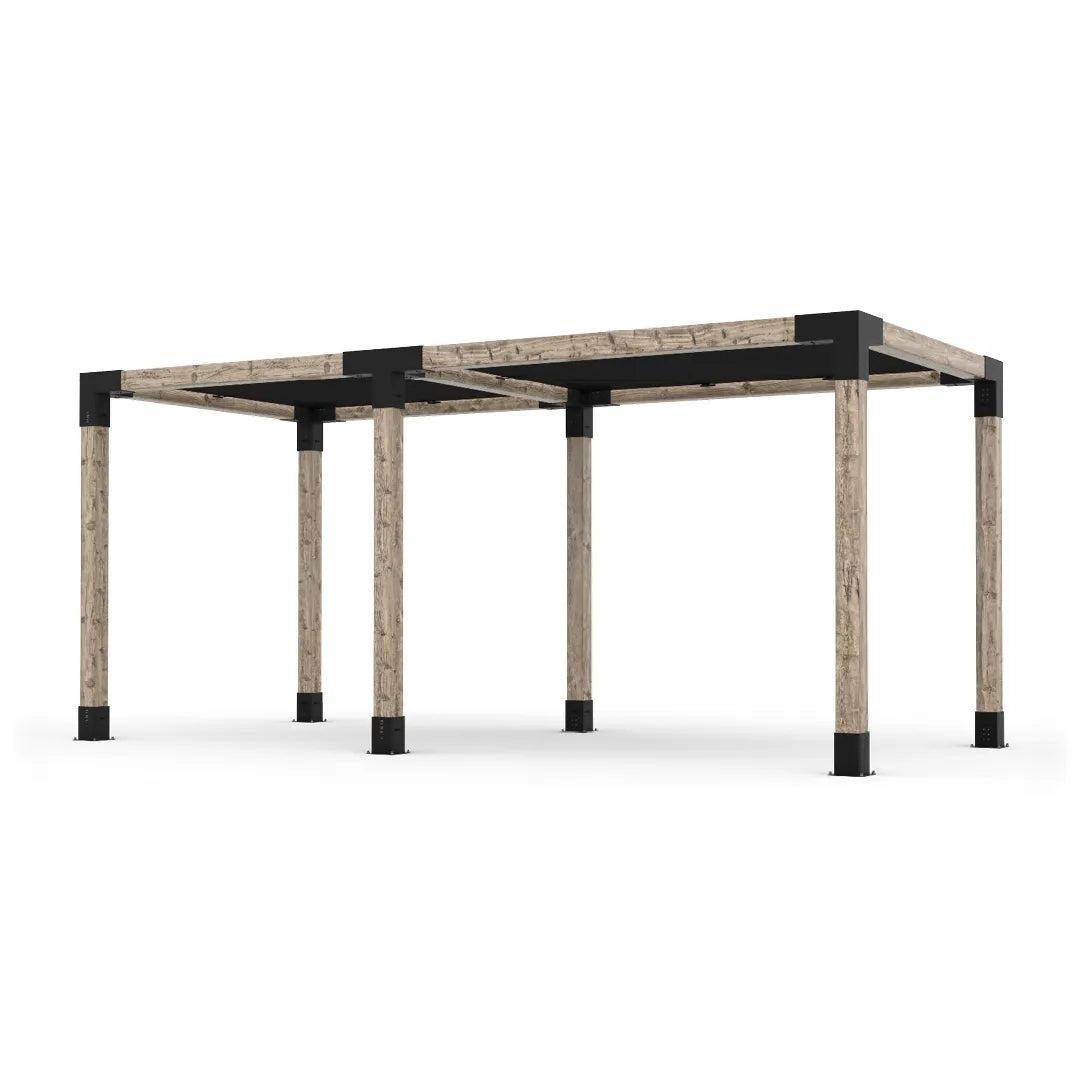 Doppeltes Pergola Kit mit 2 Shade Sail