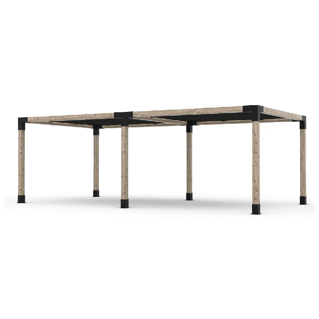 Doppeltes Pergola Kit mit 2 Shade Sail