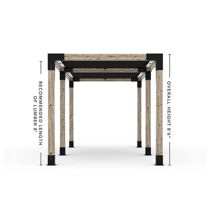 Doppeltes Pergola Kit mit 2 Shade Sail