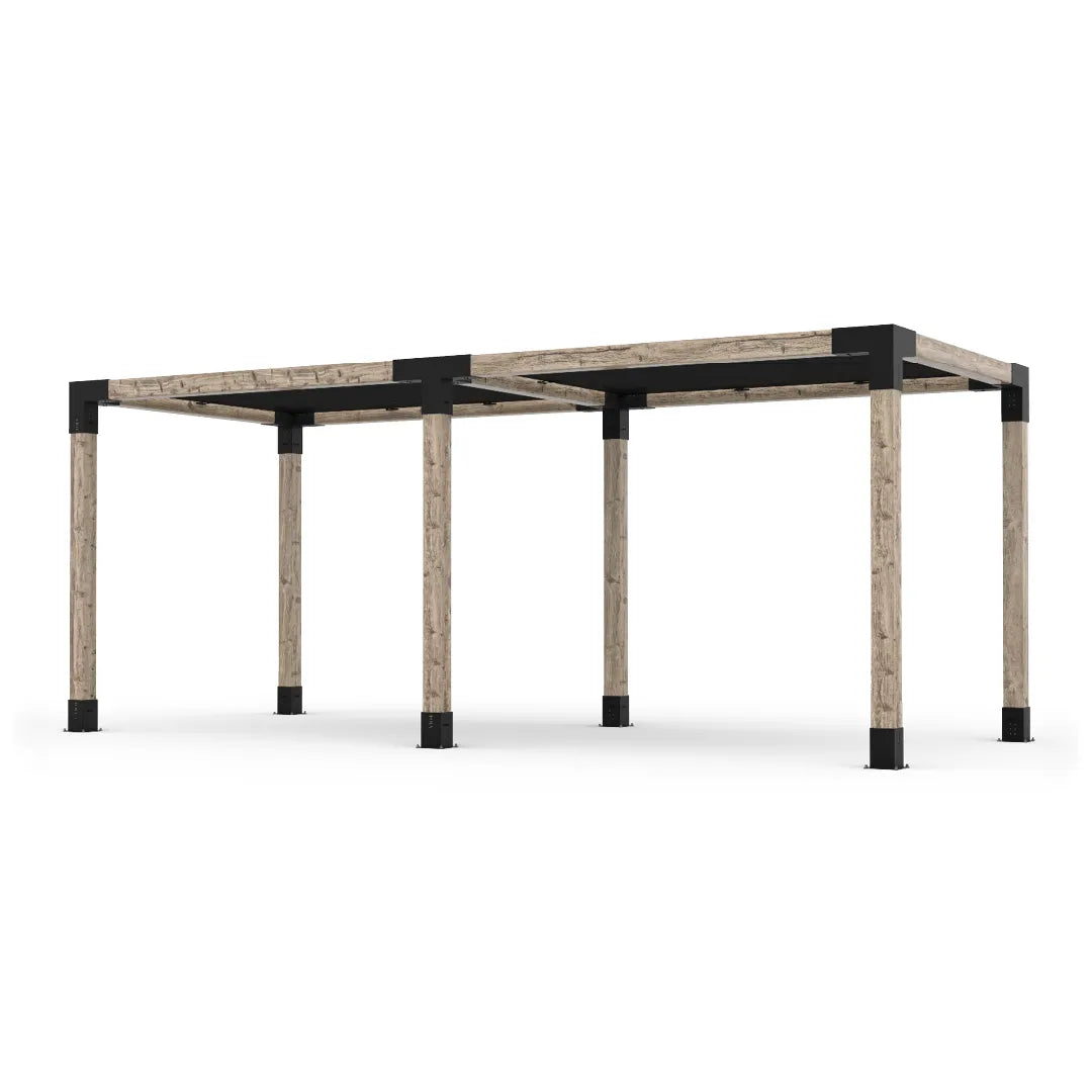 Doppeltes Pergola Kit mit 2 Shade Sail
