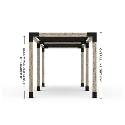 Doppeltes Pergola Kit mit 2 Shade Sail