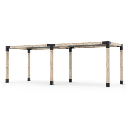 Doppeltes Pergola Kit mit 2 Shade Sail