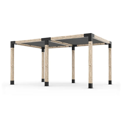 Doppeltes Pergola Kit mit 2 Shade Sail