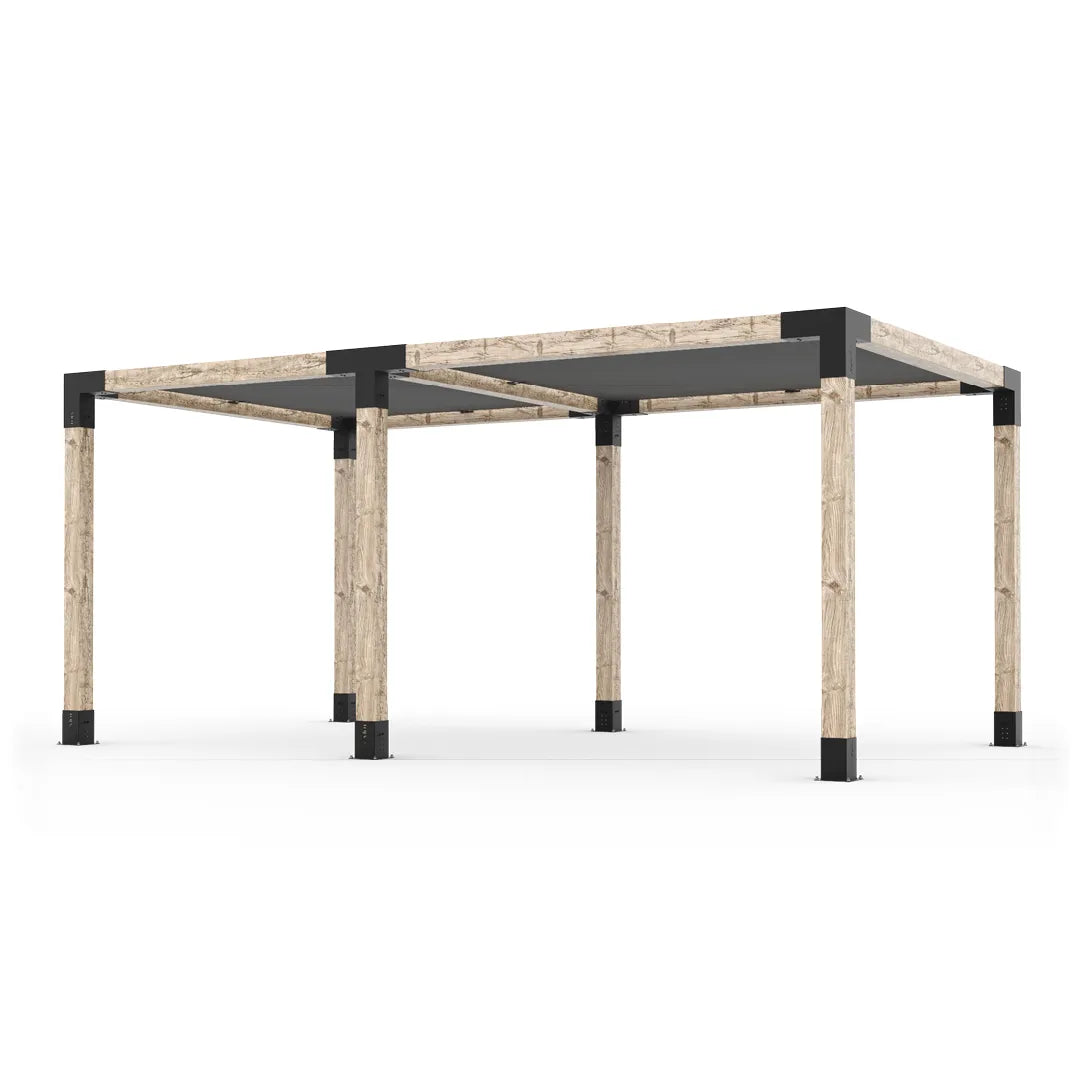 Doppeltes Pergola Kit mit 2 Shade Sail