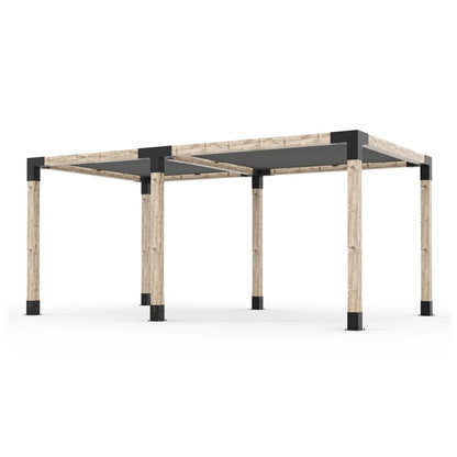 Doppeltes Pergola Kit mit 2 Shade Sail