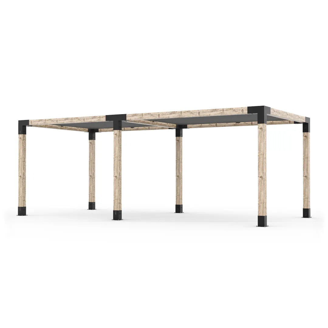 Doppeltes Pergola Kit mit 2 Shade Sail
