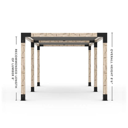 Doppeltes Pergola Kit mit 2 Shade Sail