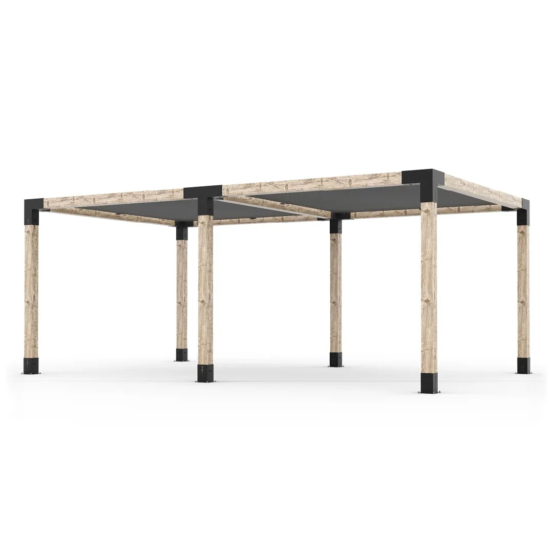 Doppeltes Pergola Kit mit 2 Shade Sail
