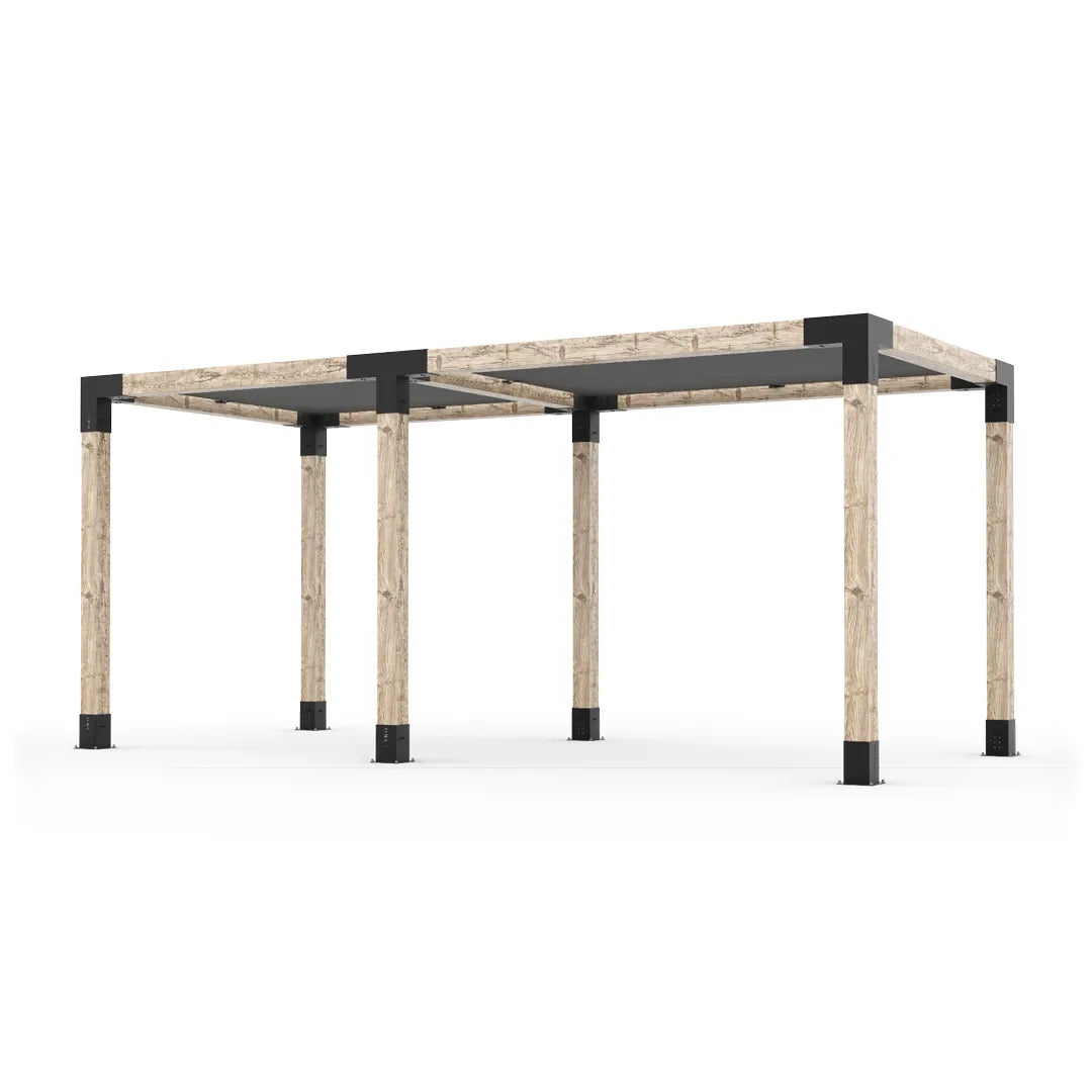 Doppeltes Pergola Kit mit 2 Shade Sail