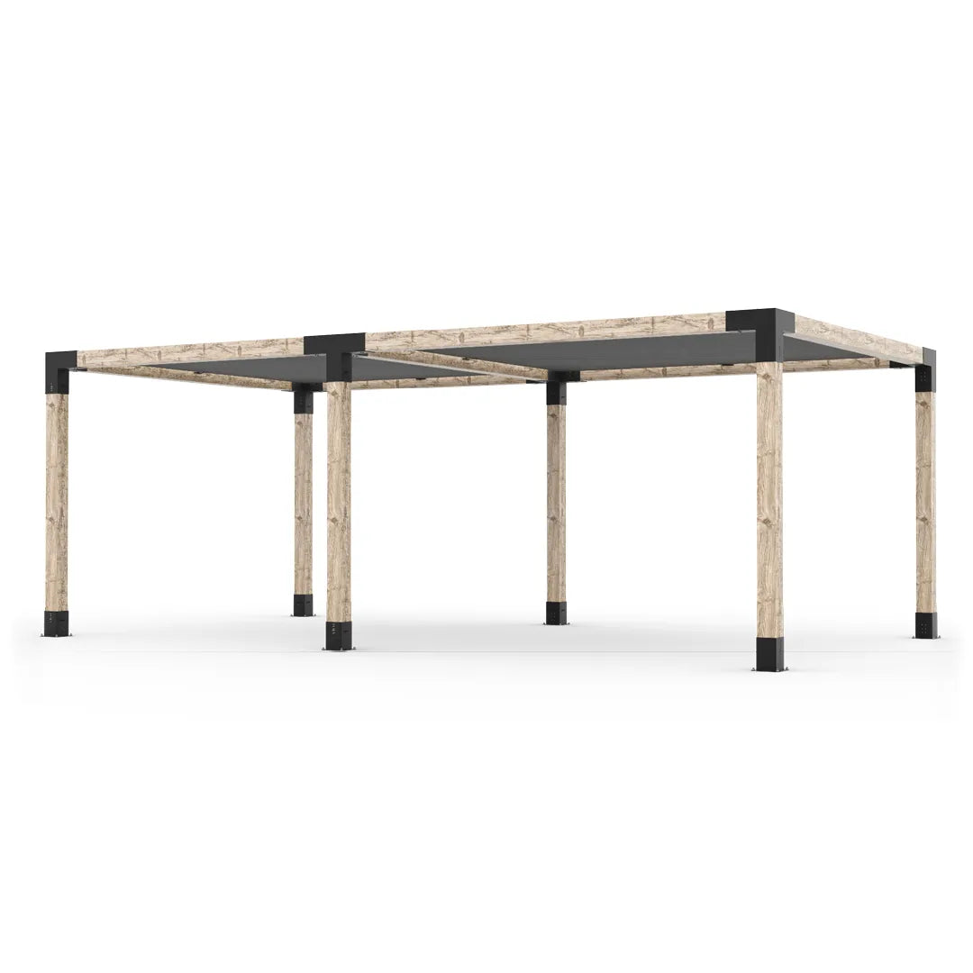 Doppeltes Pergola Kit mit 2 Shade Sail