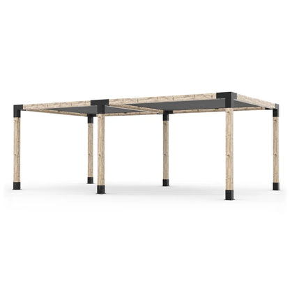 Doppeltes Pergola Kit mit 2 Shade Sail