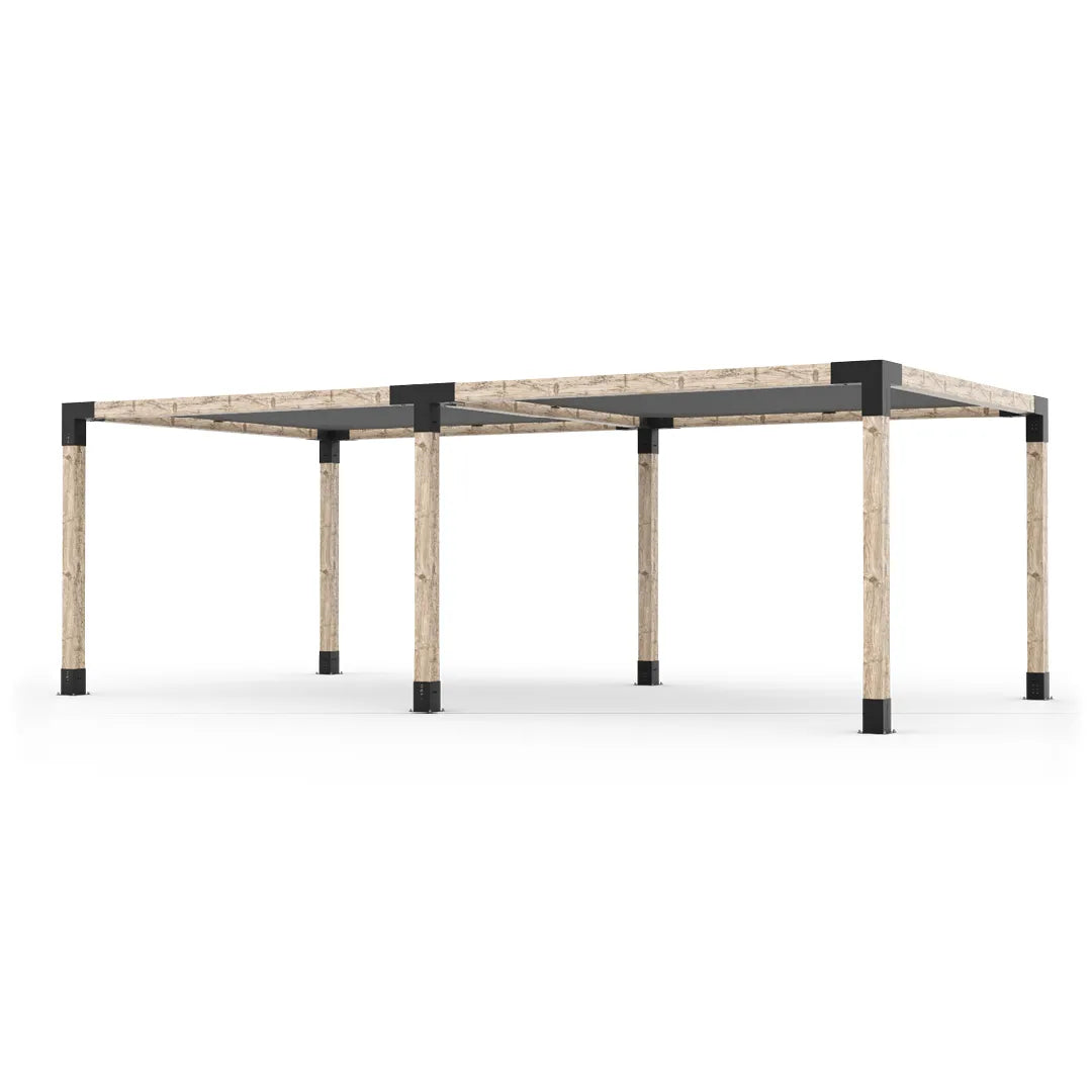 Doppeltes Pergola Kit mit 2 Shade Sail
