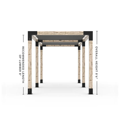 Doppeltes Pergola Kit mit 2 Shade Sail