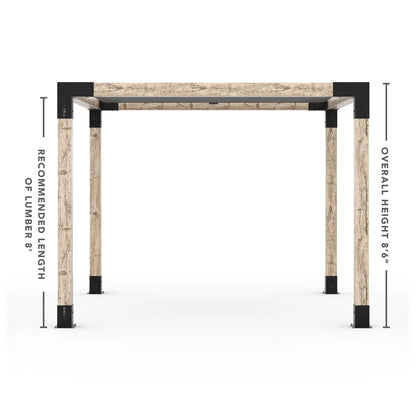 Pergola Kit mit SHADE SAIL