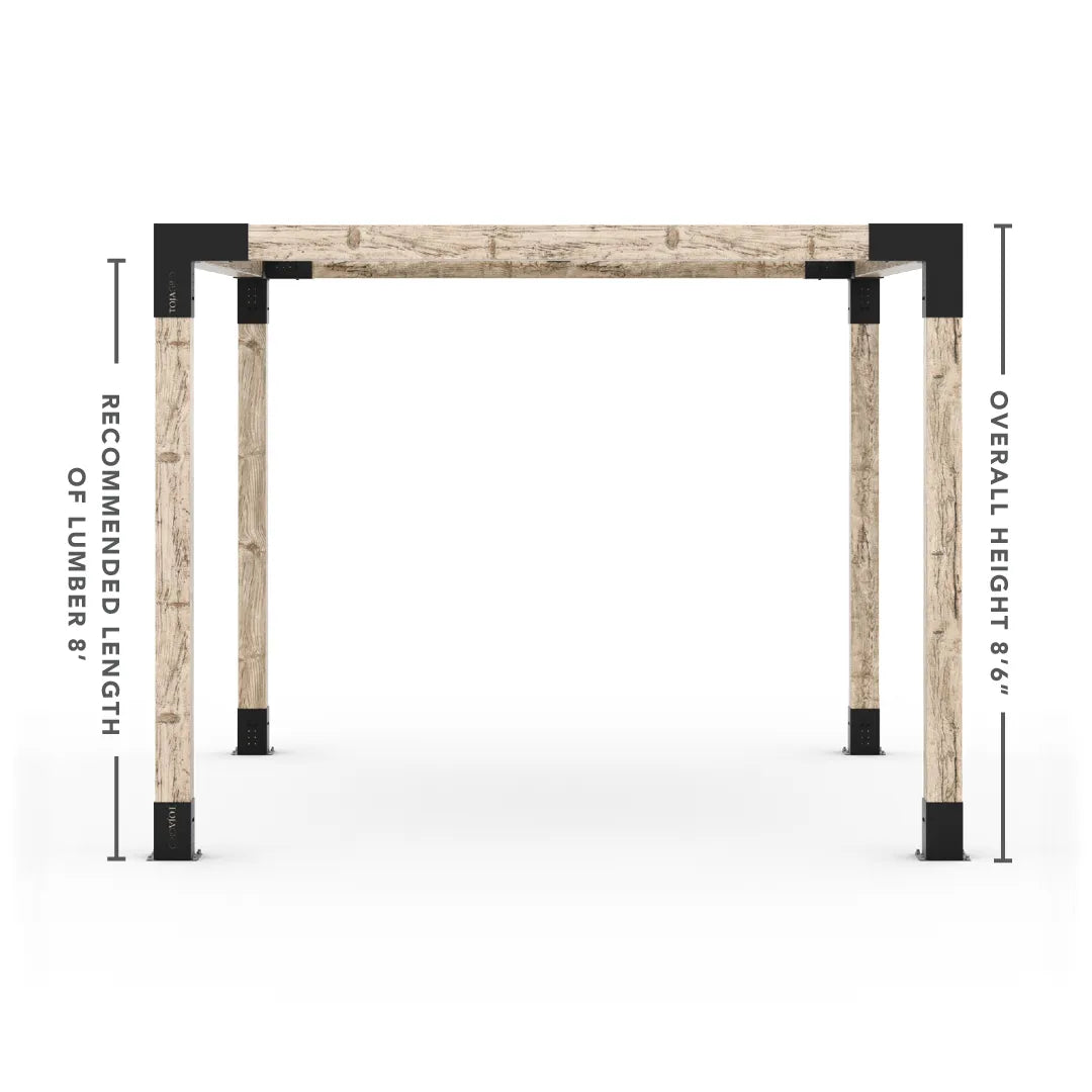 Pergola Kit mit SHADE SAIL