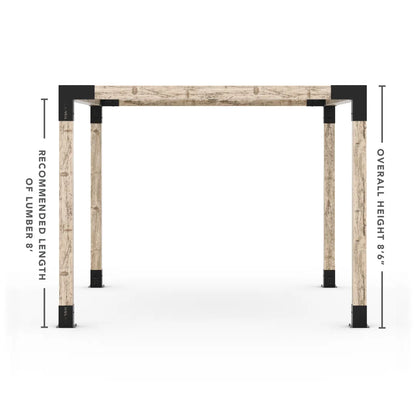 Pergola Kit mit SHADE SAIL
