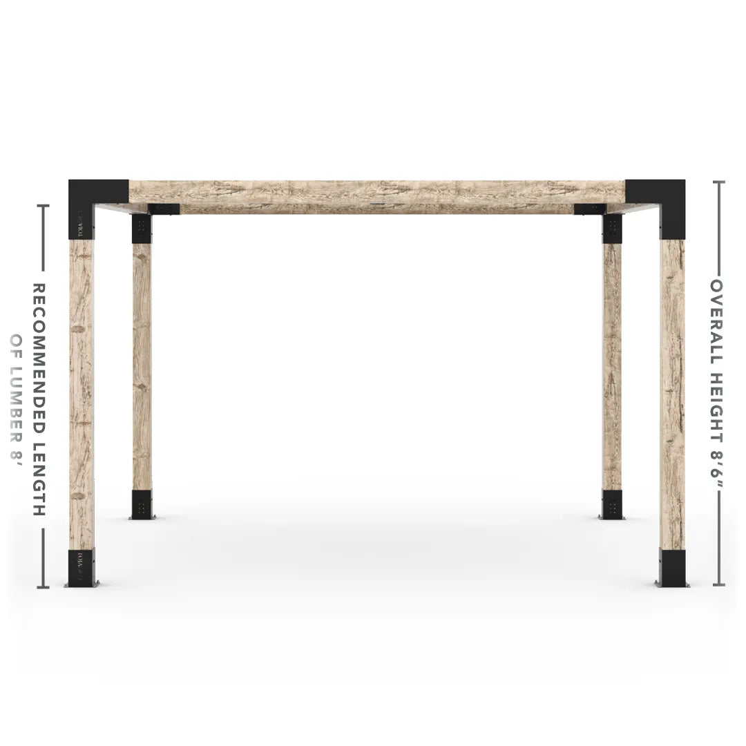 Pergola Kit mit SHADE SAIL