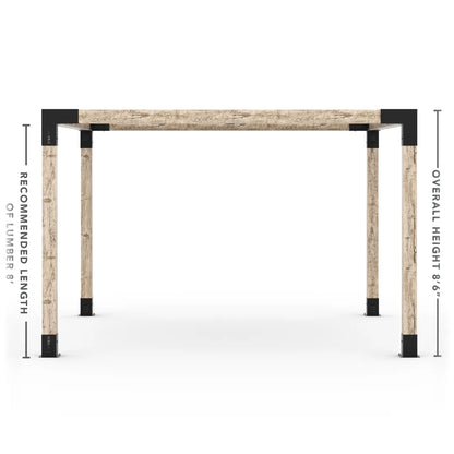 Pergola Kit mit SHADE SAIL