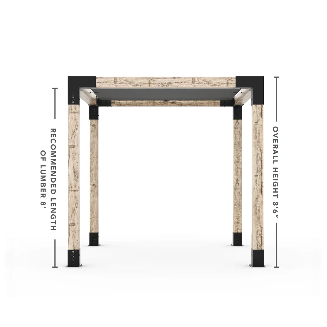 Pergola Kit mit SHADE SAIL