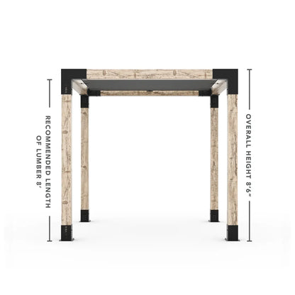 Pergola Kit mit SHADE SAIL