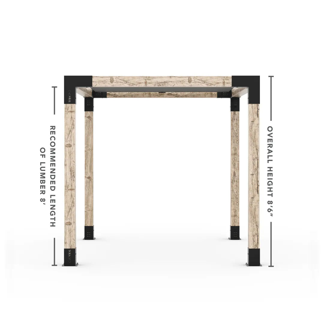 Pergola Kit mit SHADE SAIL