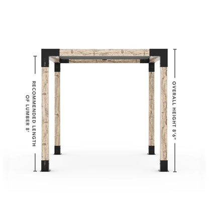 Pergola Kit mit SHADE SAIL