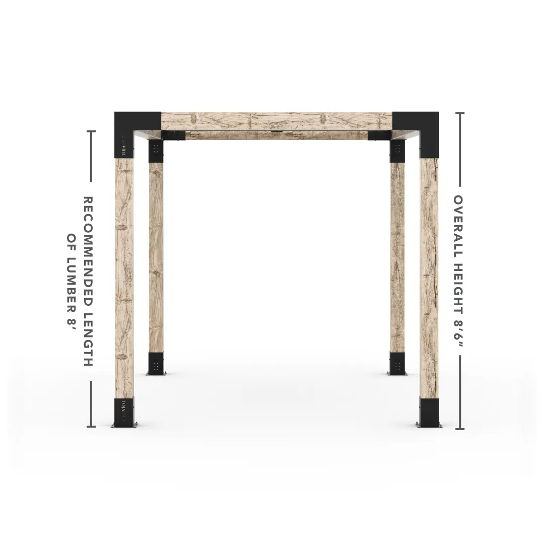 Pergola Kit mit SHADE SAIL