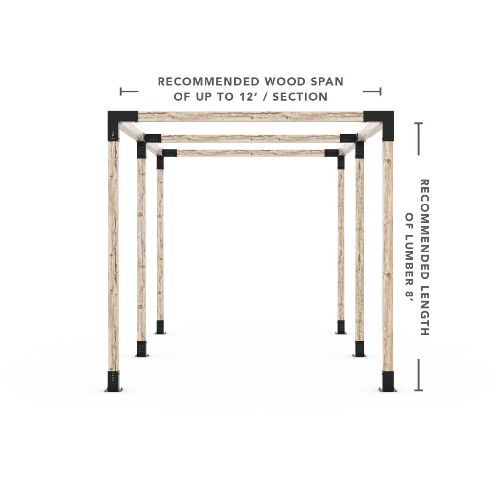 Jede Größe Doppel Pergola Kit